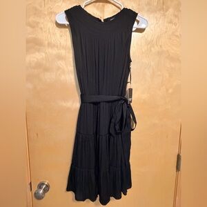Simply Vera Vera Wang Black Midi Dress -NWT
